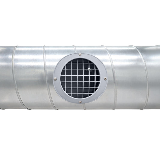 6" Spiral Register with Damper