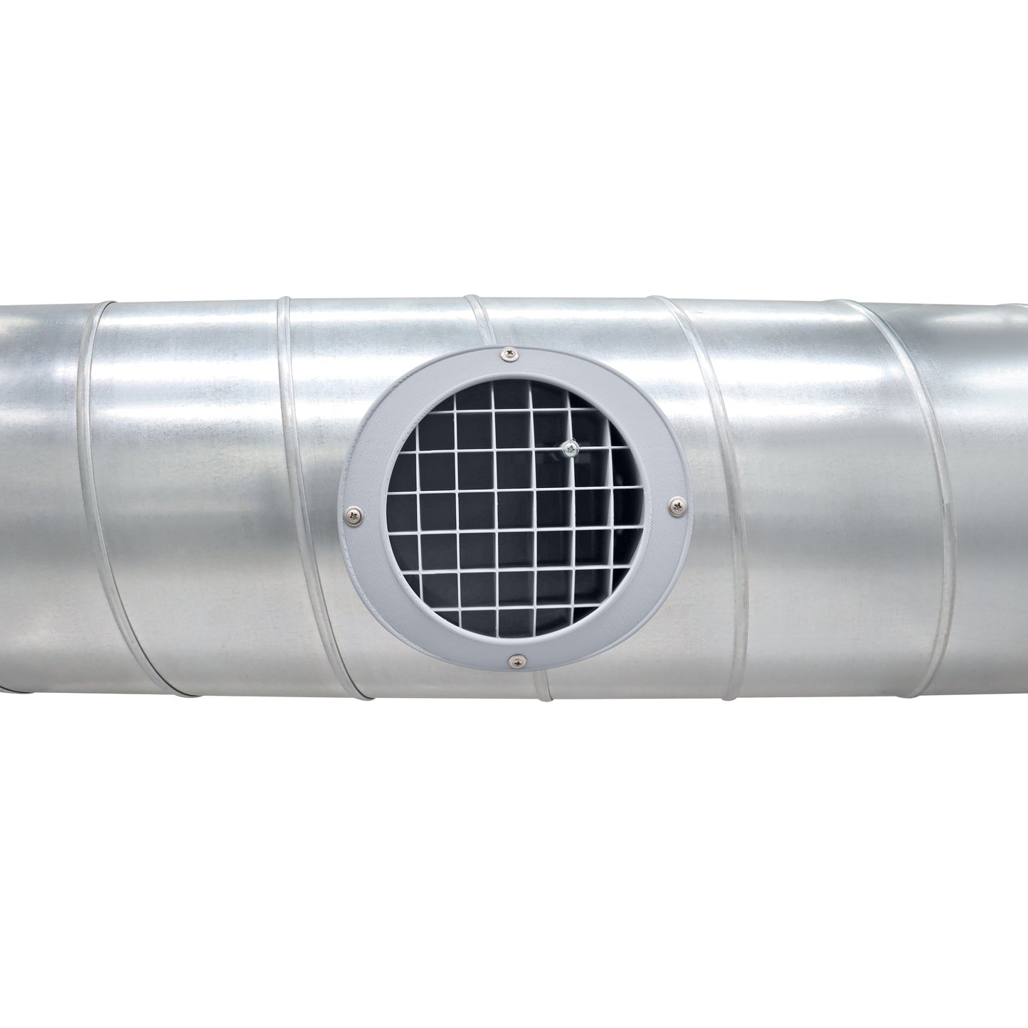 6" Spiral Register with Damper