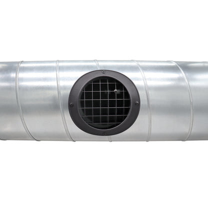 6" Spiral Register with Damper