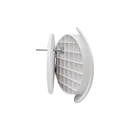6" Spiral Register with Damper