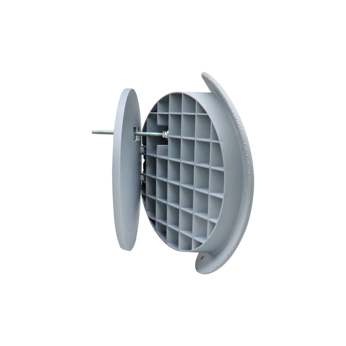 6" Spiral Register with Damper
