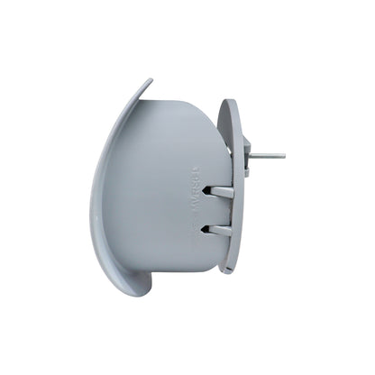 6" Spiral Register with Damper