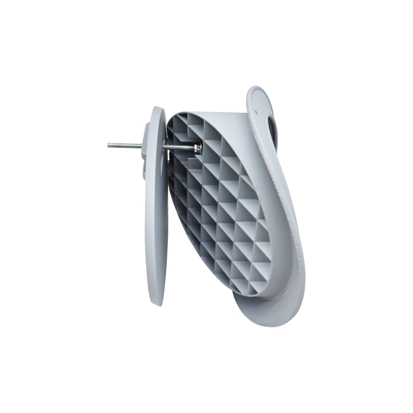 6" Spiral Register with Damper
