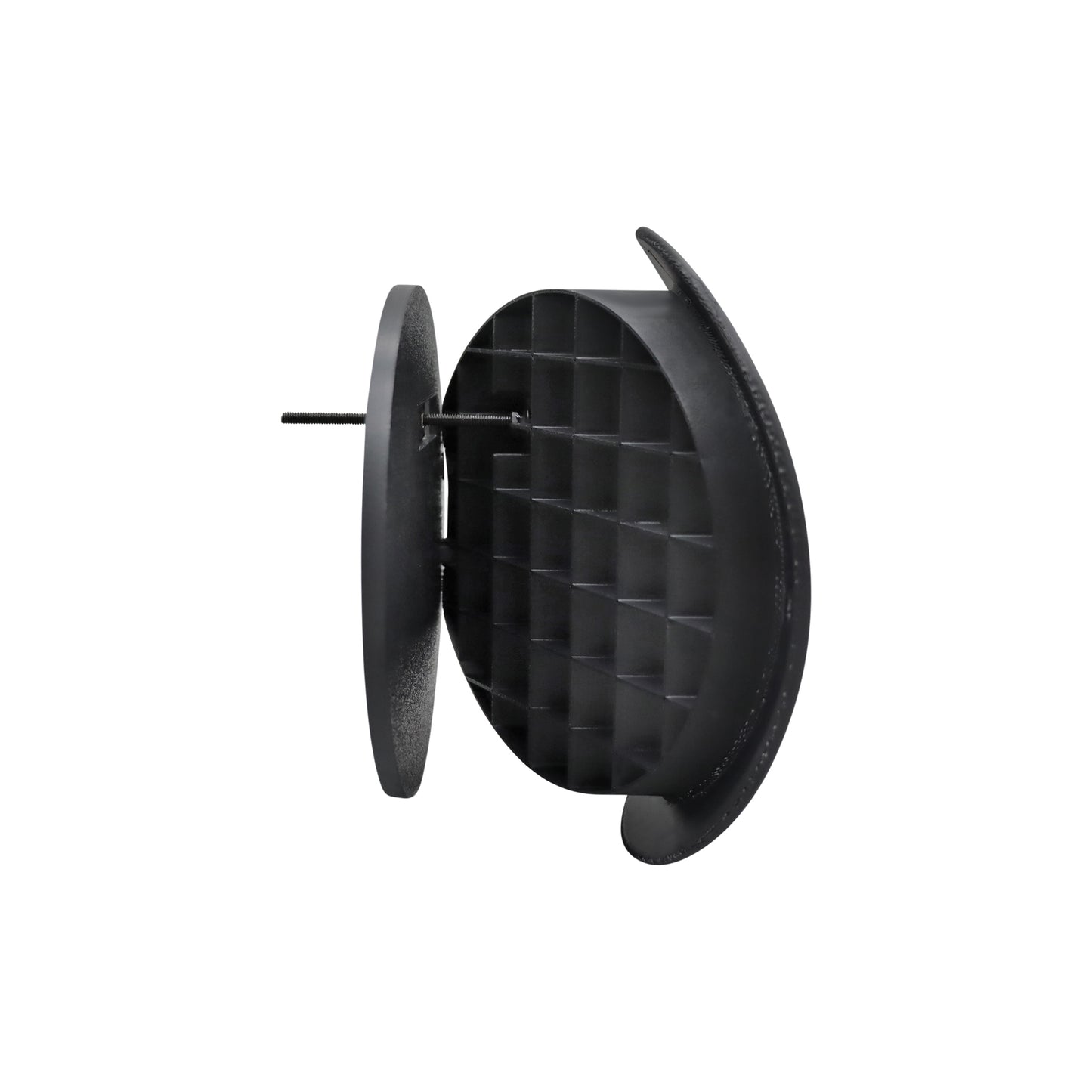 6" Spiral Register with Damper