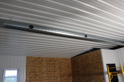 6" Spiral Register with Damper
